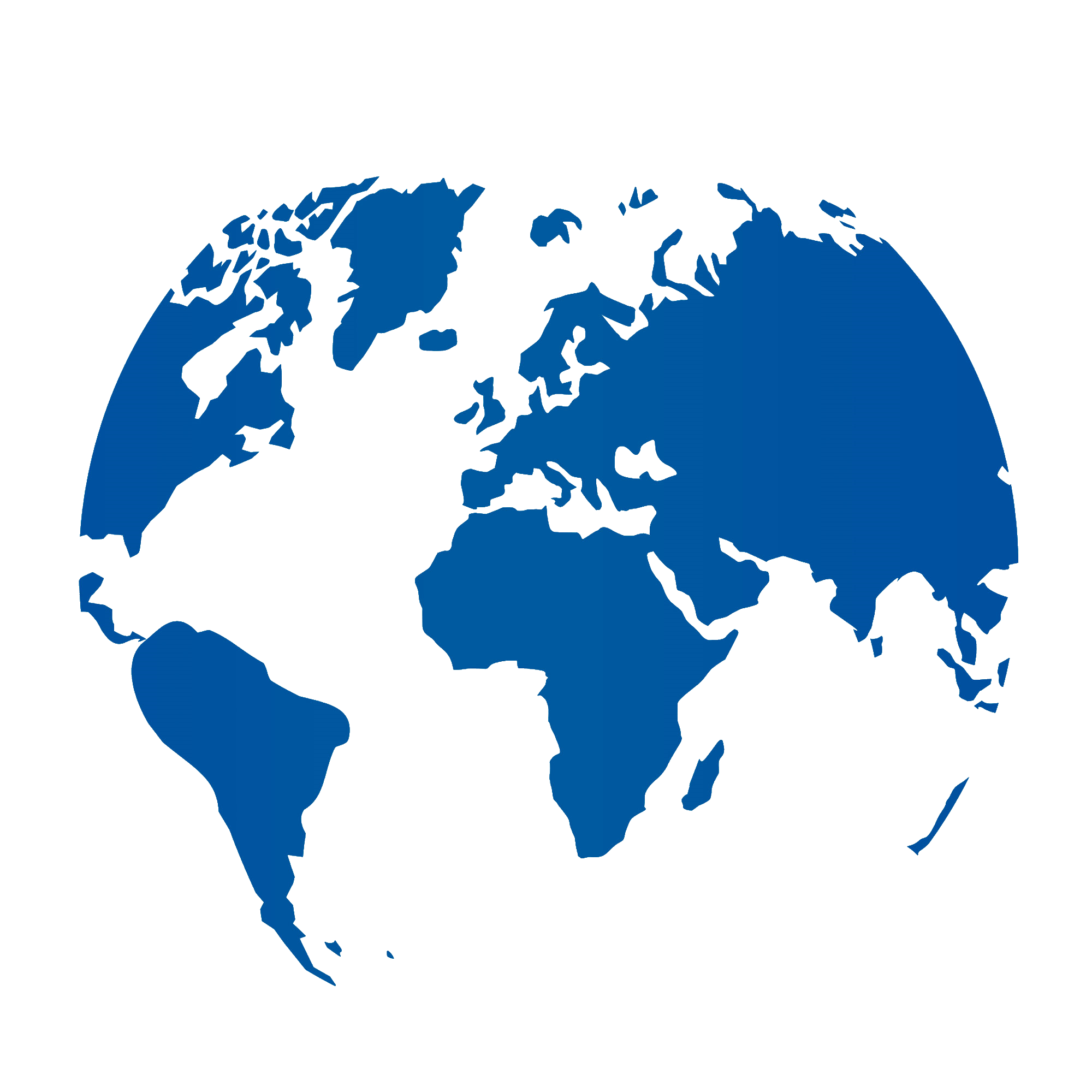 Graphique vectoriel de la carte du monde