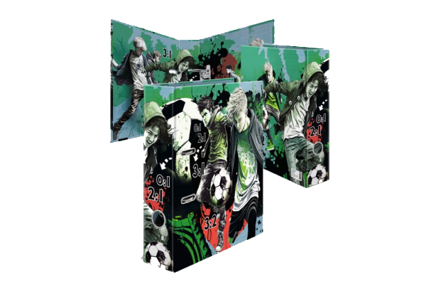 Dossier avec motif de football