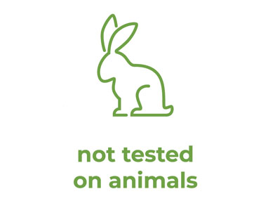 [Translate to Français:] Kosmetik-Etikett Information: frei von Tierversuchen