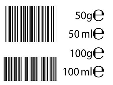 [Translate to Français:] Kosmetik-Etikett Information: Barcodes zum Scannen