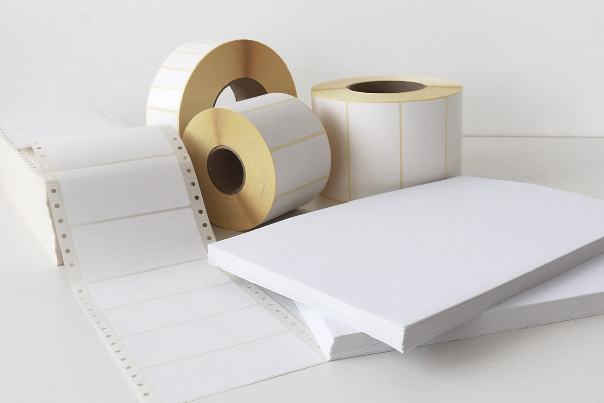 Étiquettes vierges : collage d'étiquettes en feuilles HERMA, d'étiquettes en rouleau et d'étiquettes pliées, page d'accueil de la boutique en ligne.