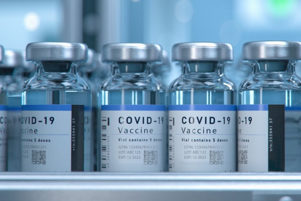 Étiquettes laser UV : étiquette de marquage sur les flacons de vaccin