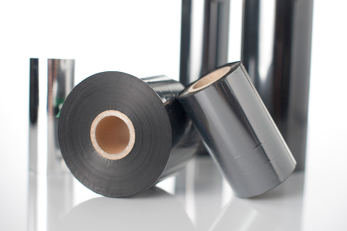 Bandes de thermotransfert (bandes TT) : gros plan