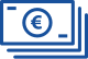 Icon de prépaiement, condition de paiement dans la boutique en ligne