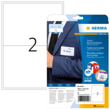 HERMA SPECIAL A4 Étiquettes badges/pour textiles