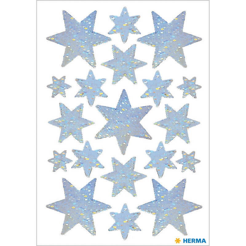 Studs Étoiles Holographique