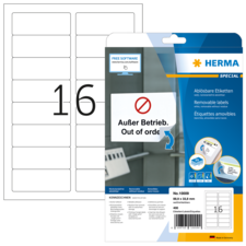 HERMA SPECIAL A4 Étiquettes amovibles