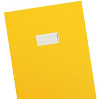 The translation of "Heftschoner gelb" into French is "jaune protège-cahier.