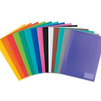 Plusieurs classeurs colorés