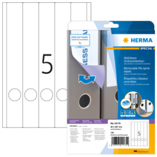 HERMA SPECIAL A4 Étiquettes classeur amovibles
