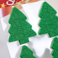 Translation: "Autocollants de Noël