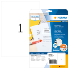 HERMA SPECIAL A4 Étiquettes correctrices/couvrantes
