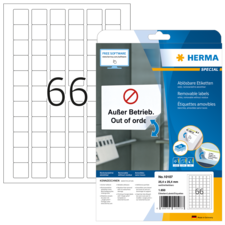 HERMA SPECIAL A4 Étiquettes amovibles