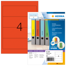 HERMA SPECIAL A4 Étiquettes classeur