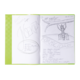 Notizbuchseite mit handschriftlichen Notizen über Ameisen, einschließlich einer Zeichnung einer Ameise und einer Liste von Themen.