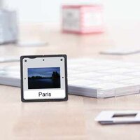 Étiquette marquée pour diapositives