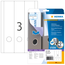 HERMA SPECIAL A4 Étiquettes classeur amovibles
