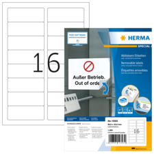 HERMA SPECIAL A4 Étiquettes amovibles