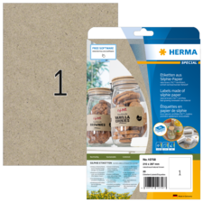 HERMA SPECIAL A4 Étiquettes en papier de silphie