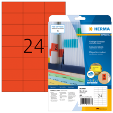HERAM SPECIAL A4 Étiquettes couleur