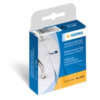 Translation: "Anneaux de renforcement transparents pour emballage