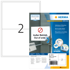 HERMA SPECIAL A4 Étiquettes amovibles