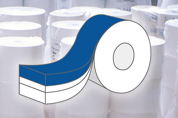 Matériau d'étiquettes en papier